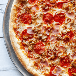 Our Pork Store Pizza